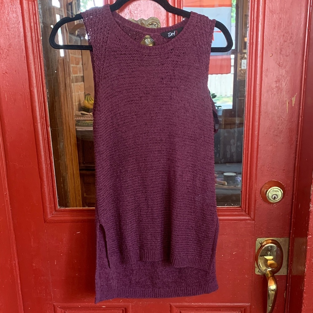 DKNY Purple Women's Tank Top